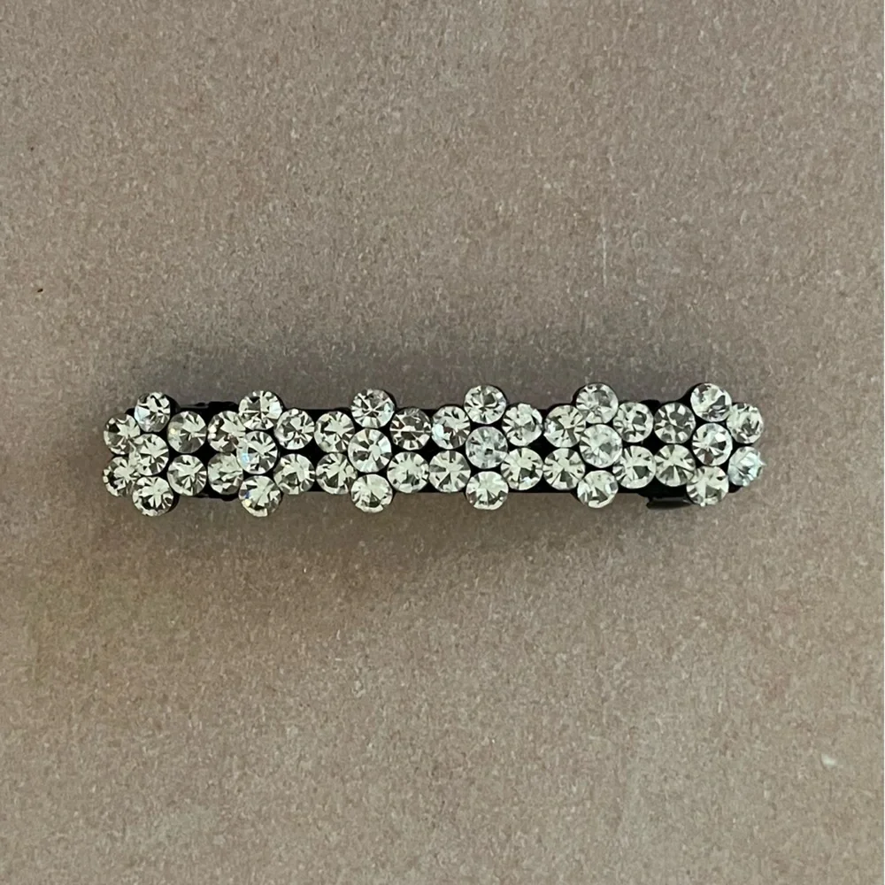 Sparkling Rhinestone Hair Clip | Glam Crystal Barrette | Elegant Accessory